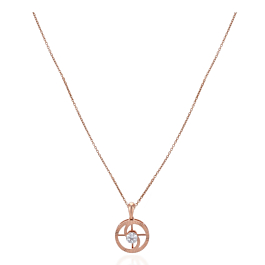 Dainty Circlet Diamond Necklace - Aziraa Collection