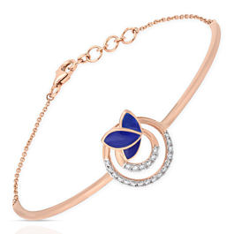 Timeless Floral Diamond Bracelet - Aziraa Collection