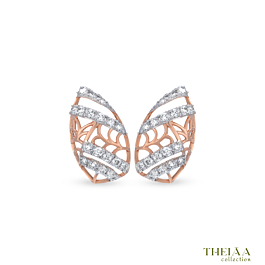 Dainty Stylish Diamond Earrings - Theiaa Collection