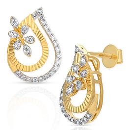 Majestic Pear Drop Diamond Earrings - Melody Collection