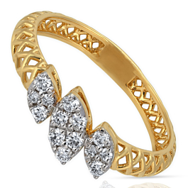 Twinkling Chic Diamond Ring - Theiaa Collection