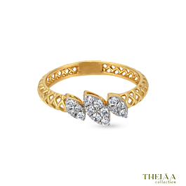 Twinkling Chic Diamond Ring - Theiaa Collection