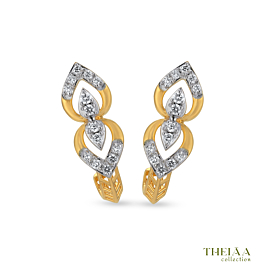 Exuberant Dew Drop Diamond Earrings - Theiaa Collection