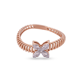 Adorable Fancy Floral Diamond Ring - Theiaa Collection