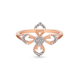 Evergreen Floral Diamond Ring