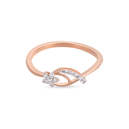 Gorgeous Floral Diamond Ring
