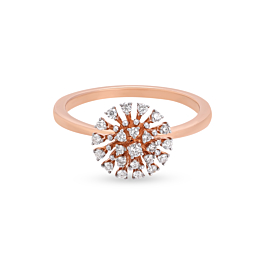 Ornate Floral Diamond Ring