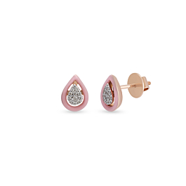 Sparkle Dew Drop Diamond Earrings - Aziraa Collection