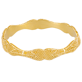 Intricately Designed Gold Bangles