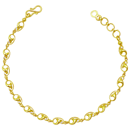 Lovely Floral Stylus Gold Bracelets | 20A919505
