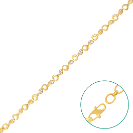 Elegant Shell Type Gold Bracelets