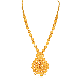 Glorious Dainty Floral Gold Necklace