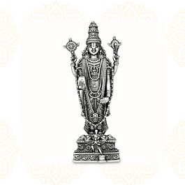 Lord Venkateswara Silver Idol
