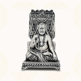 Divine Raghavendra Silver Idol