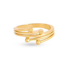 Fancy Spiral Gold Ring