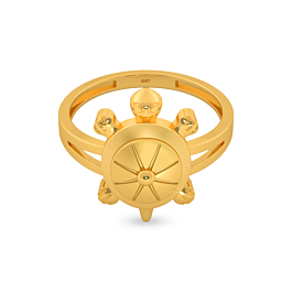 Immaculate Turtle Gold Rings