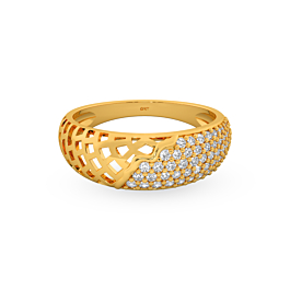 Gorgeous Semi Stone Gold Rings