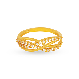 Fancy Intertwined Gold Ring