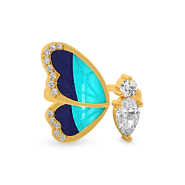 Adoring Butterfly Gold Ring