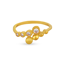 Fashionable Trendy Gold Ring
