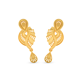 Adoring Drops Gold Earrings