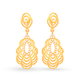 Gold Earrings | 4D442611
