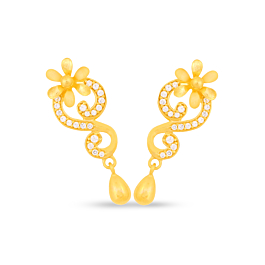 Gold Earrings | 4D442625