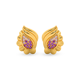 Maginificent Floral Gold Earrings