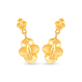 Elegant Lovely Hanging Gold Earrings