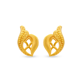 Elegant Pretty Gold Earrings