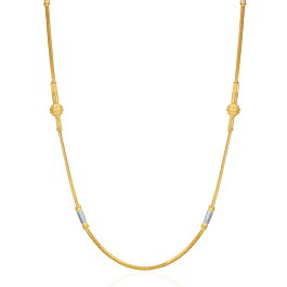 Charismatic Beaded Gold Chain