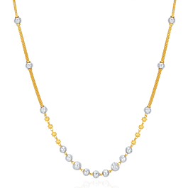 Sparkling Beaded Gold Chain