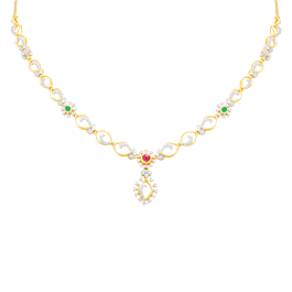 Allure Floral Diamond Necklaces