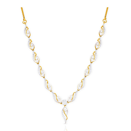 Ravishing Swirl Diamond Necklaces