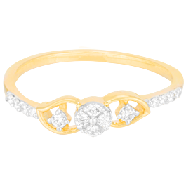 Glittering Fabulous Floral Diamond Rings