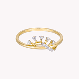 Cute Princess Diamond Rings