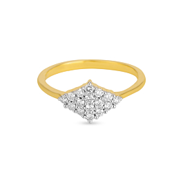 Gorgeous Geometric Style Diamond Ring