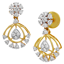Enticing Blossom Diamond Earrings