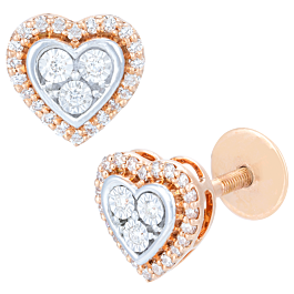 Gorgeous Lighting Heartin Diamond Earrings