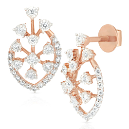 Enchanting Sparkling Diamond Earrings