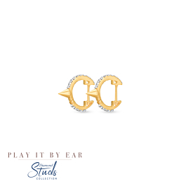 Arrowhead Stylish Diamond Earrings - Play By It Ear Collection
