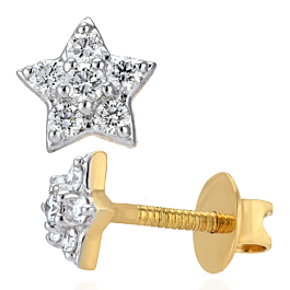 Petite Star Diamond Earrings