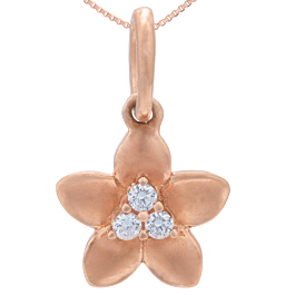 Marvelous Floral Diamond Pendants