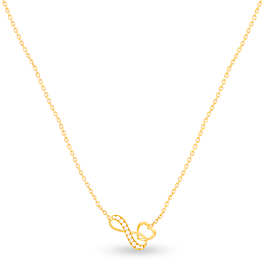 Charming Infinite Love Diamond Necklaces
