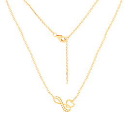 Charming Infinite Love Diamond Necklaces