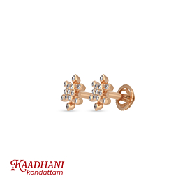 Sublime Floral Diamond Earrings