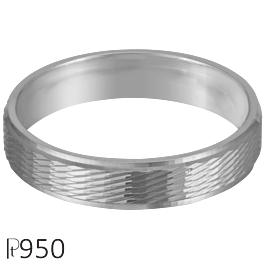 Beautiful Designer Platinum Ring