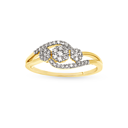Exquisite Design Diamond Ring-EF IF VVS-18kt Rose Gold-7