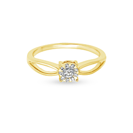 Fantastic Fabulous Floral Design Diamond Ring-EF IF VVS-18kt Rose Gold-7