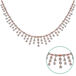 Pristine Sparkling Diamond Necklace